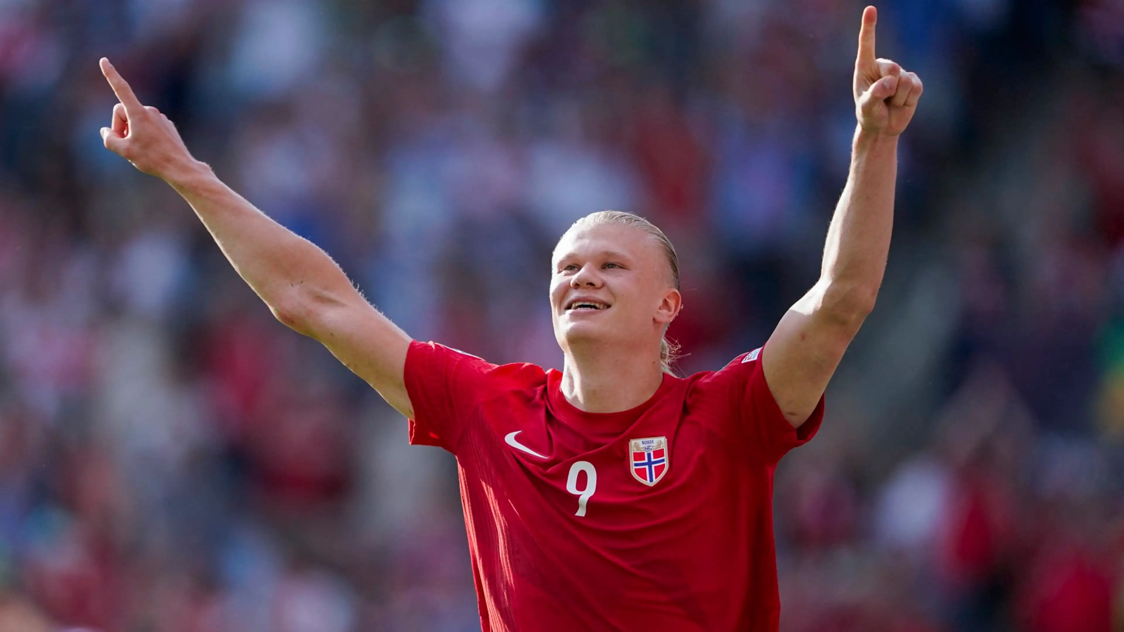 VIDEO: Haaland puts Norway ahead with a powerful header against Georgia